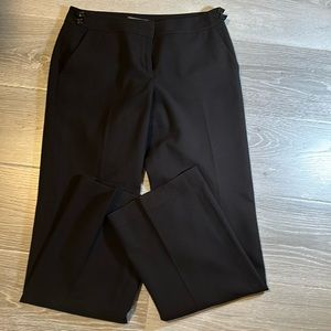 Ann Taylor Black Lined Trousers Size 4